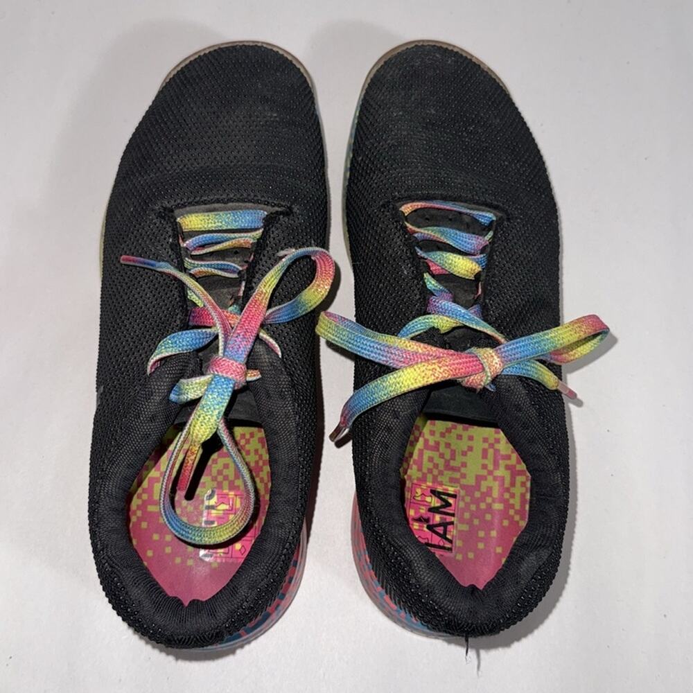 Nobull black rainbow laces impact trainers women’s size 9 - Picture 6 of 9